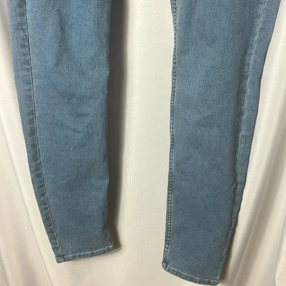 &Denim Womens Skinny Jeans Size 29 Regular Waist Ankle Length Blue - Picture 3 of 7